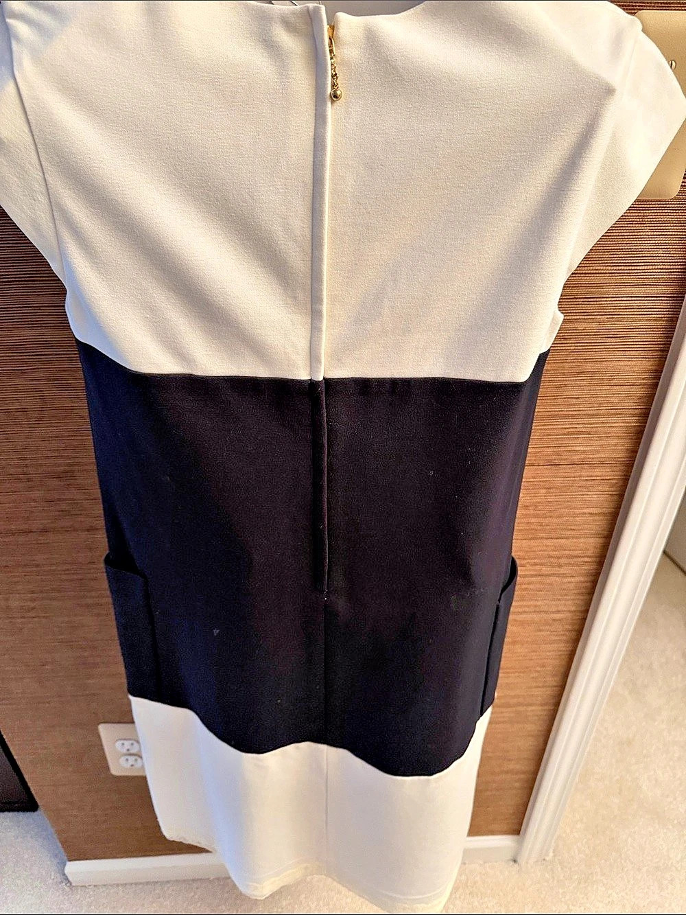 Kate Spade Color Block Mini Dress - Size 0 - Picture 5 of 6